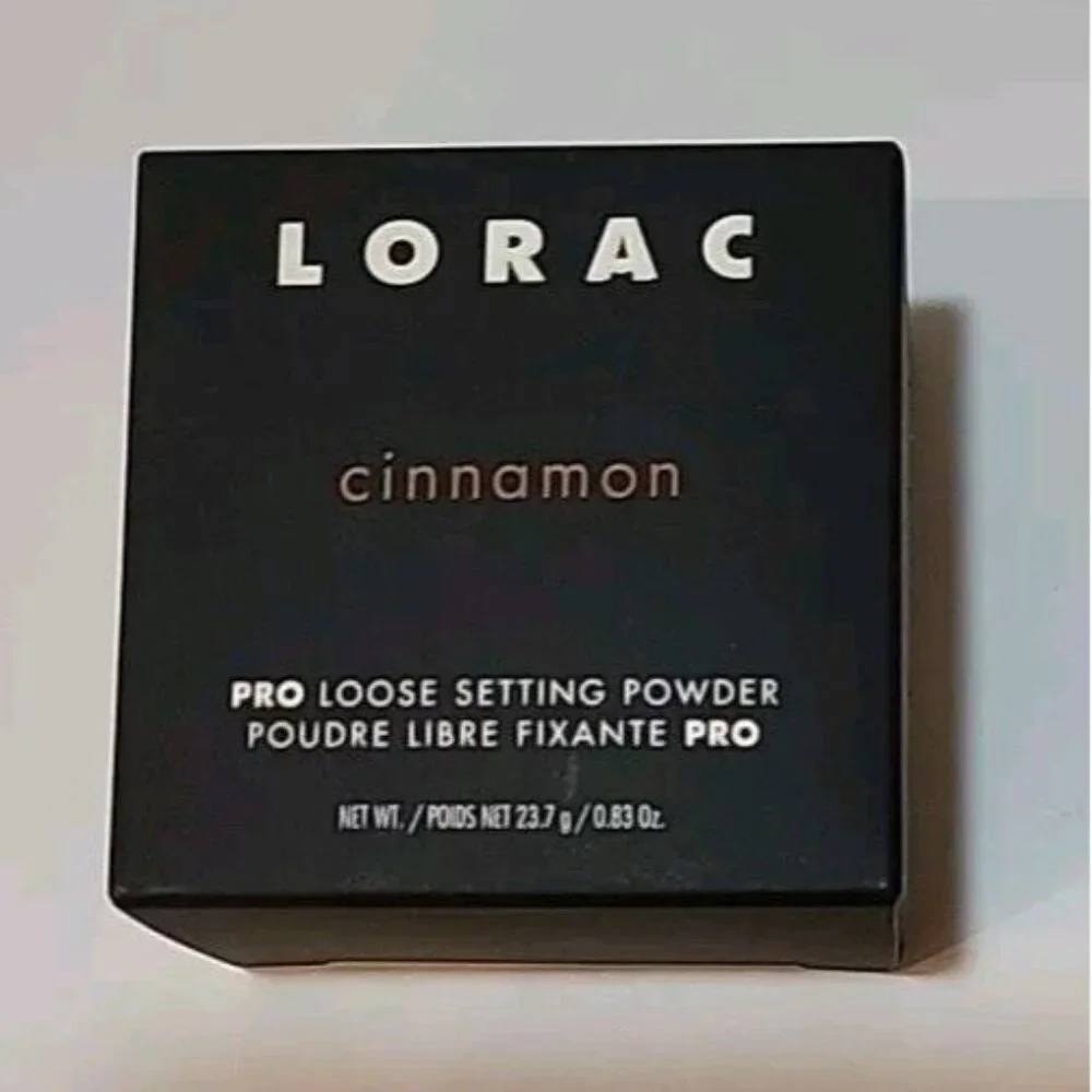 LORAC COSMETICS PRO LOOSE SETTING POWDER Cinnamon‎ .83oz/23.7g FULL SZ SEAL $30